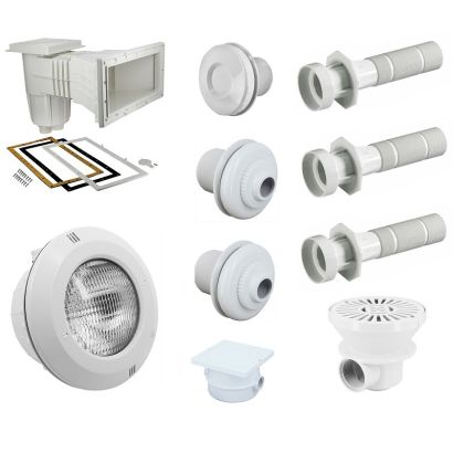 Pack  pices  sceller liner Easyline blanc - Distripool