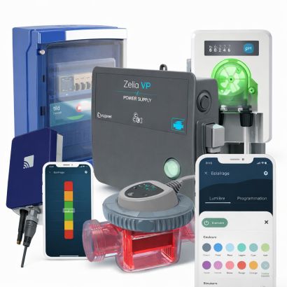 Pack connect� Vigipool : la piscine connect�e - Distripool