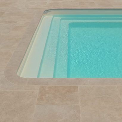 piscine coque TROIE 7 : 6.95 x 3.60 m - Distripool