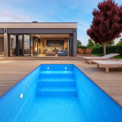 Mini piscine en coque TROIE 35  - Distripool