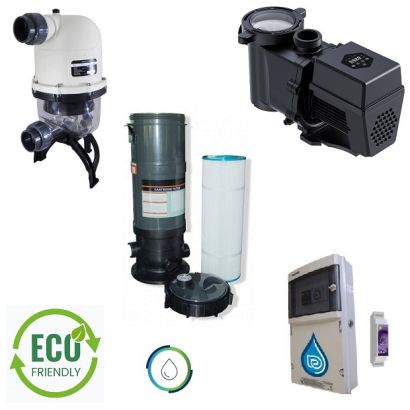 Kit filtration piscine -éco-responsable - Distripool