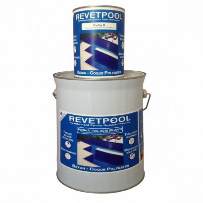 Peinture poxy piscine : RevetPool - Distripool