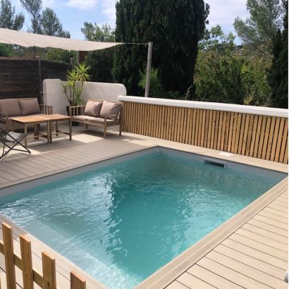 Piscine en Kit polystyrne PREMIUM Carr - Distripool