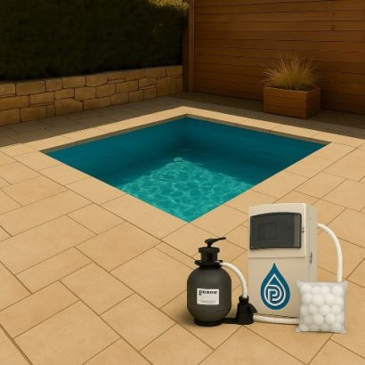 Petite piscine polystyrne 10m2 : PREMIUM - Distripool