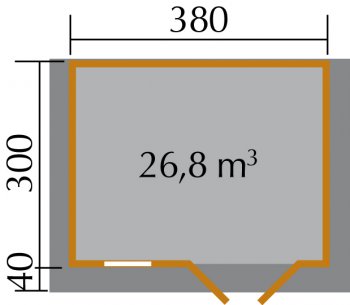 abri de jardin en bois type 152 3