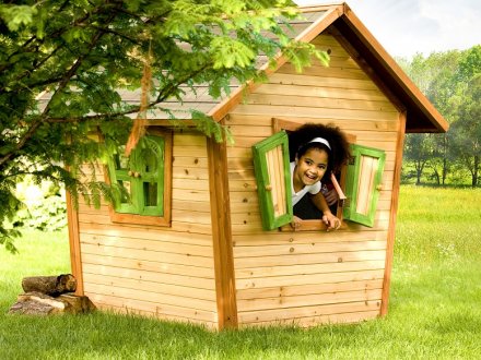 Cabane pour enfant en bois ALEX - Distripool - Axi