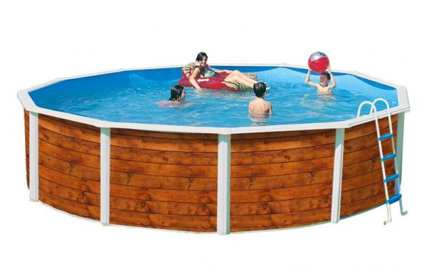 piscine acier ronde