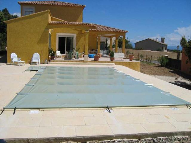 bache piscine a barre sur mesure