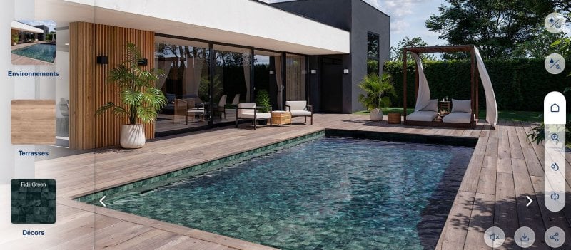 configurateur couleur liner en eau
