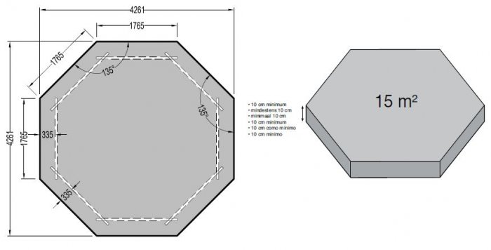 dalle beton ocea 430x120