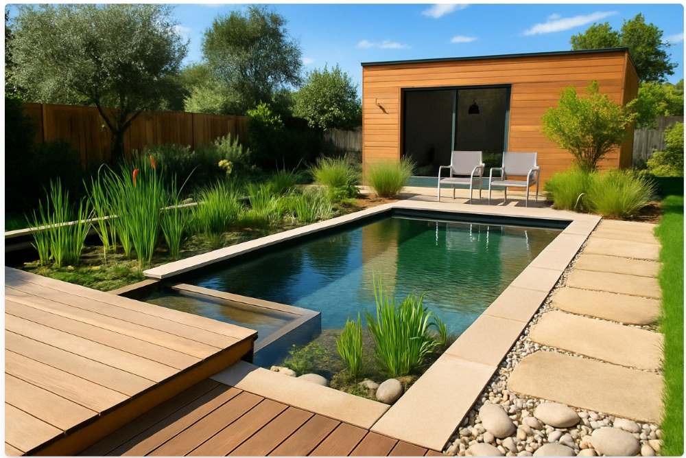 piscine naturelle naturFlow Distripool