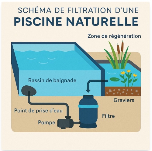 schema filtration piscine naturelle 1