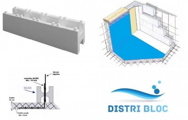 piscine en kit polystyrene distri-bloc