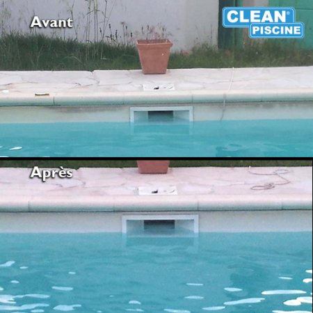 entretien ligne eau clean piscine