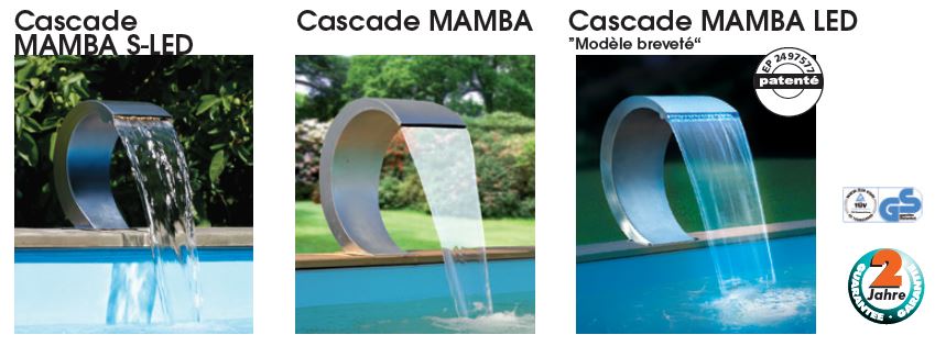 collection cascade ubbink MAMBA