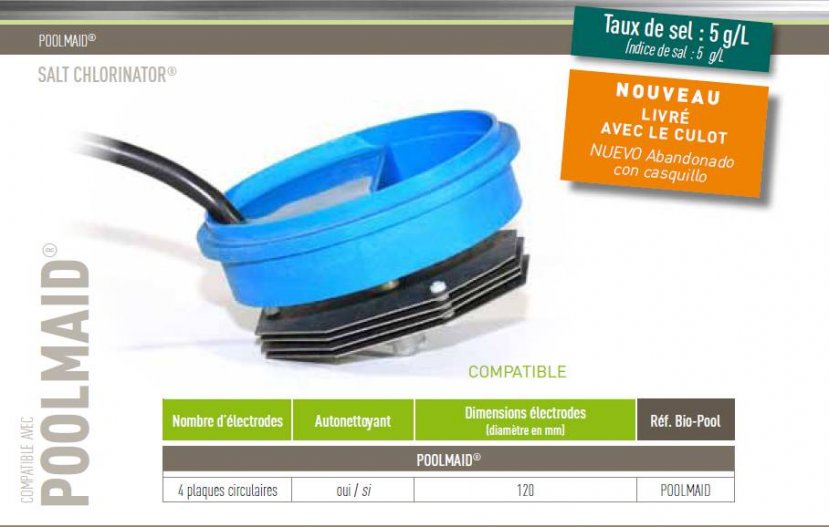 cellule electrolyseur poolmaid