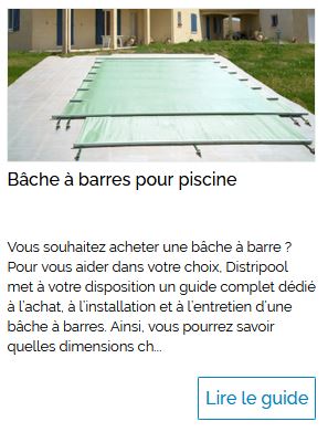 guide bache barres