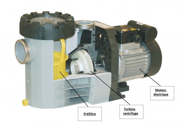 schéma pompe-filtration-filtre